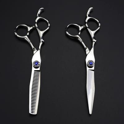 Haarknipper Set - Kappersscharen Professioneel - Haar Knippen - Japans Staal - 6 Inch - Zilver