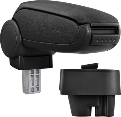 [pro.tec]® Armsteun-PEUGEOT 207-SW-CC-2000-stof-zwart