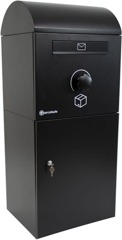 Parcelsafe Pakketbrievenbus L Zwart - Anti Diefstal - Super Veilig - Oersterk - 5 jaar garantie