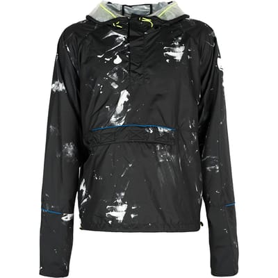 Les Hommes jas K Way Mannen zwart