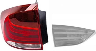 VanWezel 0678931 - Feu arrière gauche sans partie éléctrique pour Bmw X1 e84 de 10/2009 à 2012