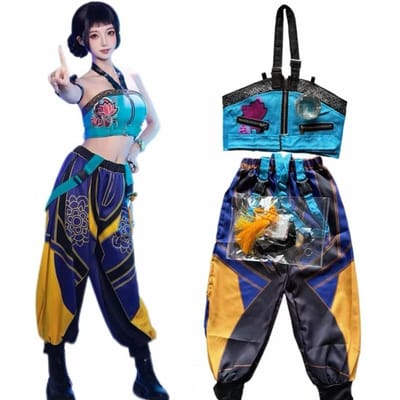 Zoey Cosplay Kostuum Zoey Cosplay Pruik Halloween Outfit Dames Meisjes Outfit S