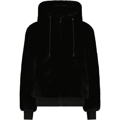 Dames hoodie van nepbont CMP