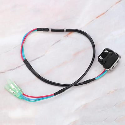 12V Universele Trim Tilt Schakelaar Vervanging Geschikt voor Buitenboordmotor 703825630100 gray