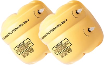 Opblaasbare Drijvende Armbanden voor Volwassenen,1 paar comfortabele opblaasbare lichtgewicht - Zwembandjes en Waterdrijvers,Voor Training Recreatie Spelen Reizen Vakantie Rivier Achtertuin
