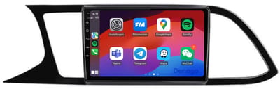 CarPlay autoradio geschikt voor Seat Leon (2013–2018) | 9 inch | Android 13 | Draadloos Apple CarPlay & Android Auto | 2GB + 32GB | QuadCore processor | Denago DNG-A65 | 2025 model | 2013 2014 2015 2016 2017 2018 | Bluetooth & Wifi