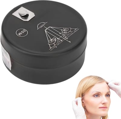 Professionele 65,6 voet voorgetinte wenkbrauwmappingdraad voor microblading, make-up tagkoord en draad voor schoonheidssalons