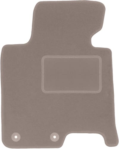 Beige bestuurdersmat voor: Hyundai i40 stationwagen, sedan (2011-)