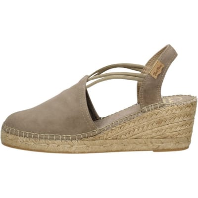 Toni Pons Tremp Espadrilles taupe Suede - Dames - Maat 44