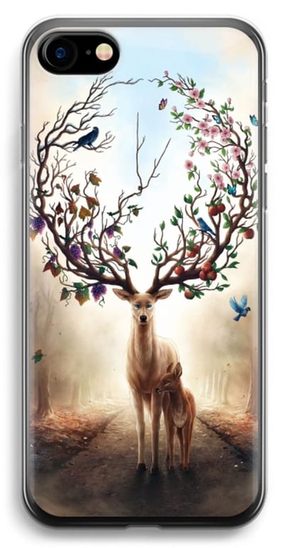 Case Company® - Hoesje geschikt voor iPhone 7 hoesje - Seasons Change - Soft Cover Telefoonhoesje - Bescherming aan alle Kanten en Schermrand