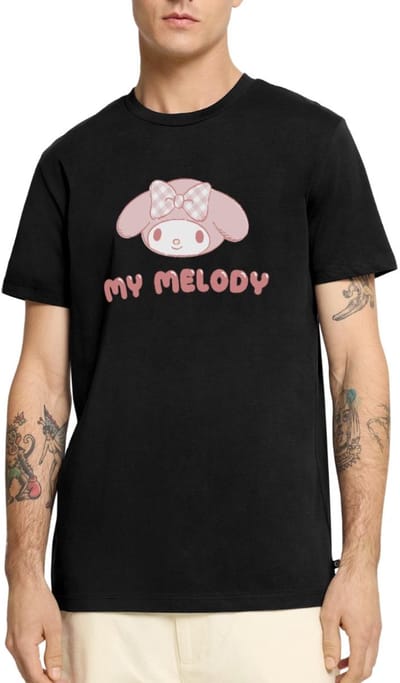 My Melody Portret Premium T Shirt Heren