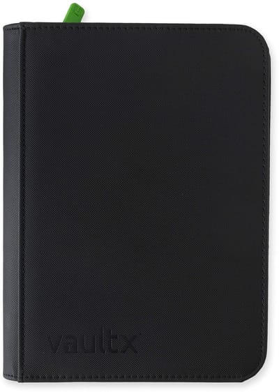Vault X 4-Pocket Exo-Tec® Zip Binder - Verzamelmap - 160 Kaarten/Zwart