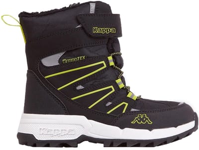 Kappa Schoenen Kinderen Floki Tex Zwart-limonkowe 260975K