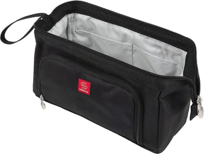 Somstyle Pennen Etui - Pennenzak Voor Kinderen en Volwassenen - Grote Capaciteit - Schooletui voor Jongens en Meisjes - Zwart