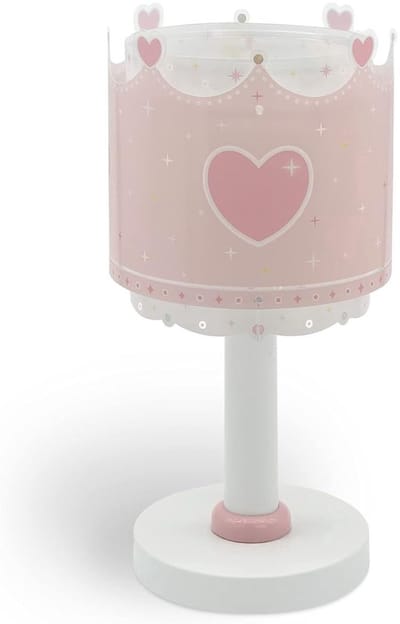 Thuys – Tafellamp Kinderkamer – Kndernachtlampen – Bureaulamp Kinderkamer – ‎15 x 15 x 30 cm – Roze