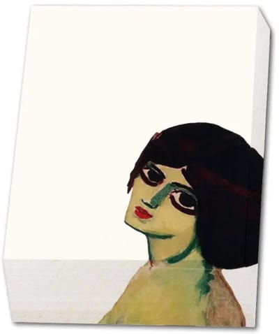 Memo blocnote: Deux yeux, Kees van Dongen, Singer Laren