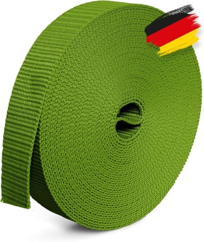 Universele riem 10 m van 40 mm - Geweven montageband van polypropyleen voor bevestigen en naaien
