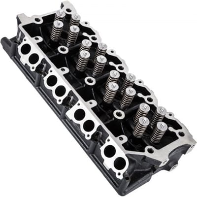 VEVOR cilinderkop gemonteerd, vervanging van de cilinderkop van de motor 6.4L, gietijzeren cilinderkop geschikt voor 08-10 Ford F250 F350 F450 F550