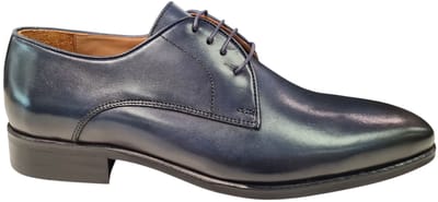 Melik Schoen Derby Marizo Donkerblauw (navy) - Maat 41 - Heren - Nette schoen