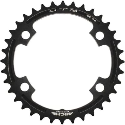 4-spaaks wegkettingblad binnen Miche Shimano Ultegra 6800 105 5800 11V.