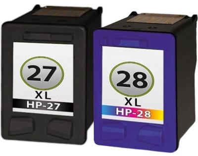 HP 27XL | 28XL Alle Kleuren - Huismerk inktcartridge compatible met HP Officejet 4214 / 4215 / 4215V / 4215XI / 4219 / 4251 / 1000 Series / PSC 1205 / PSC 1210 / PSC 1210XI / PSC 1215 / PSC 1217 / PSC 1219 / PSC 1312 / PSC 1310 / PSC 1315 / PSC 1315S