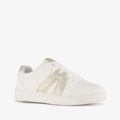 Blue Box meisjes sneakers wit goud - Maat 33