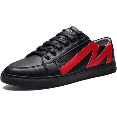Lente en Herfst Nieuwe Heren Sport Boardschoenen Tieners Student Trendy Veelzijdige Casual Schoenen 44 zwart