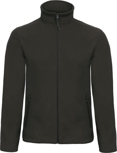 Fleecevest 'ID.501 Micro Fleece Full Zip' Maat S Zwart