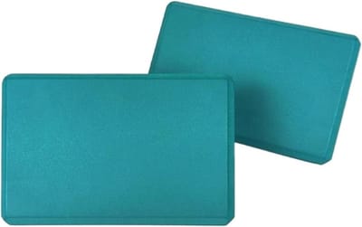 Yoga Schuim Blokken - Fitness Props - Verbeter Balans - Hoge Dichtheid - 23x7.6x15cm - Donkergroen