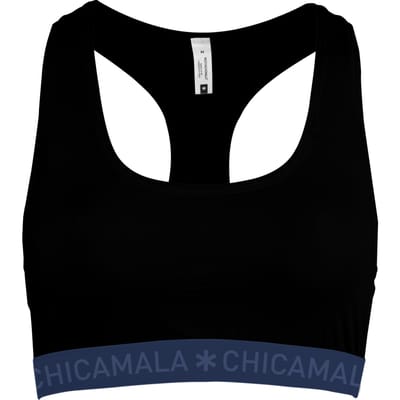 Chicamala – Dames Racerback - BH zonder beugel – Dames Ondergoed – Lingerie - Sport BH – Kleding - 95% Katoen – Dames kleding