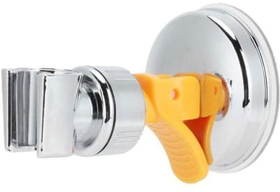 Verstelbare douchekophouder met zuignap - 11x7 cm - ABS-materiaal - Geen boren nodig - Afneembaar - Modern