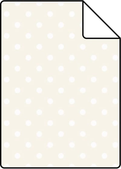 Proefstaal Origin Wallcoverings behang stippen zilver - 26,5 x 21 cm - 346817-S