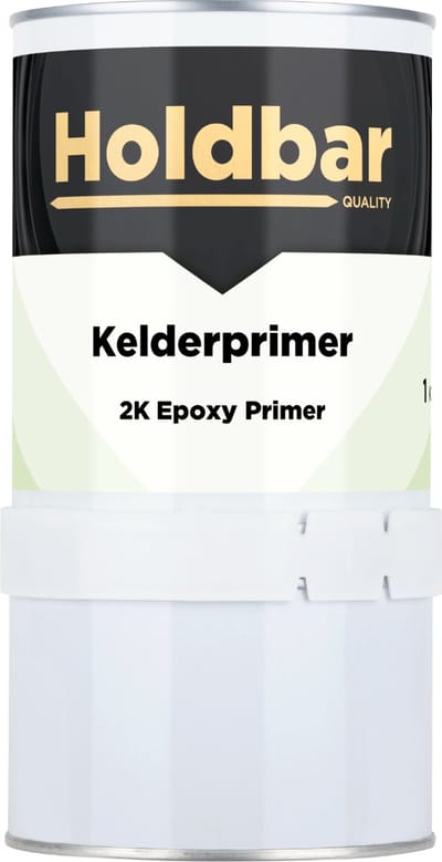 Holdbar Kelderprimer 1 kg - Kelder Epoxy - Krasvast - Extreme hechting - Vochtregulerend