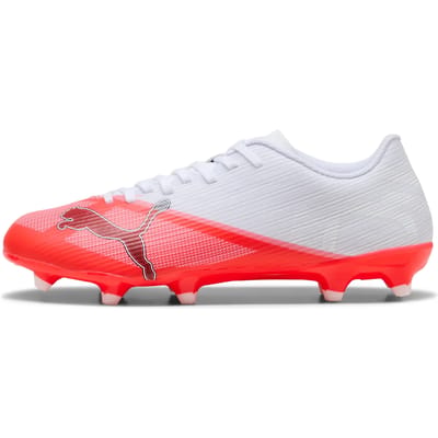 PUMA ULTRA 7 PLAY FG/AG Unisex Sportschoenen - Ultra Red-PUMA Black-PUMA White