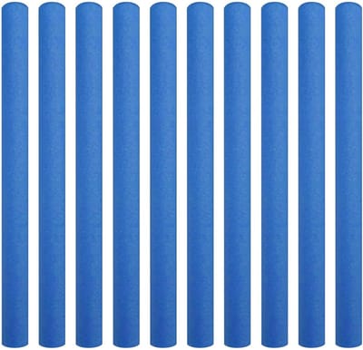 Trampoline Paalhoezen - Veiligheidshoezen Stokken - Veiliger Spelen - Waterdicht UV-blok - 10 stuks - Blauw