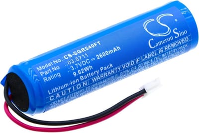 Oplaadbare 2600mAh Vervangende Batterij voor Werkspots en LED Lampen - 3.7V Li-ion