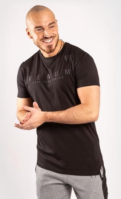 Venum Live Your Vision T-Shirt Zwart Iridescent - S