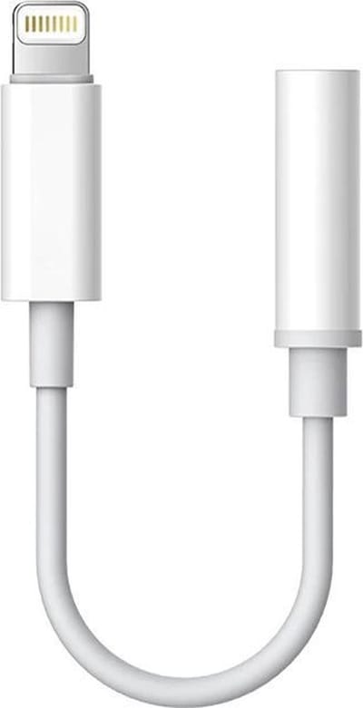 iPhone lightning naar 3,5mm jack audio aansluiting adapter - wit