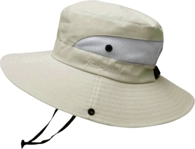 Nivard Zonnehoed - Reishoed - UV Beschermende Hoed - Bucket Hat - Festival - Pet - Hoedje Voor Dames & Heren - Hoofdbescherming - Roze & Grijs
