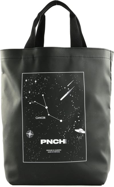 BREE shopper Punch Star Bag Cancer zwart