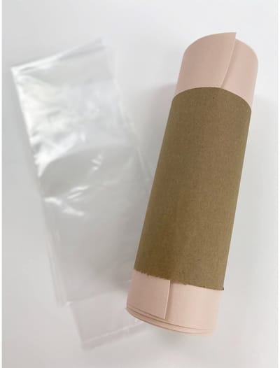 Vooraf gelijmd vliesbehang met gigantische muurschilderingen - ARCHES POWDER PINK - 135x90cm