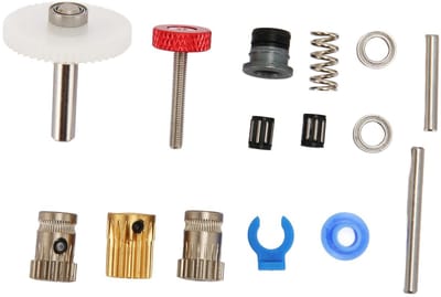 SPHProducts - Hoogwaardig Extruder Dual Gear Kit - 15-delige set - Betrouwbare materiaalstroom - Compatibel met 3D-printers - Precisie drukaccessoires