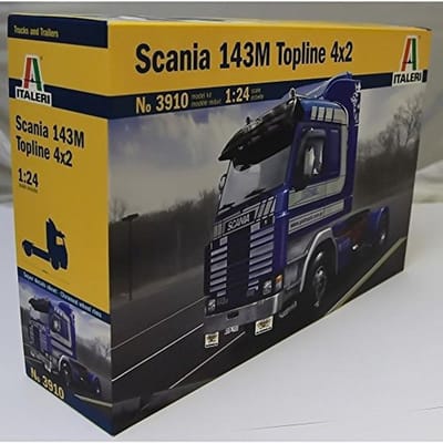 Modelbouwset Truck - Schaalmodel Kit - Hobby Modelbouw - Gedetailleerd Ontwerp - 1:24 Schaal - Ongeschilderd