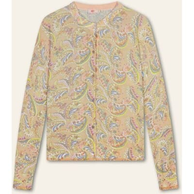 Oilily Ventosa Vest- maat3XL Amber Gold