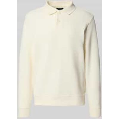 Pullover met polokraag en knoopsluiting