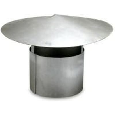 Uitlaatpijp regenkap 150 mm