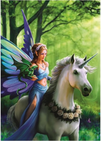 Bluebird Puzzle legpuzzel Anne Stokes - Realm of Enchantment - 1500 stukjes fantasie.