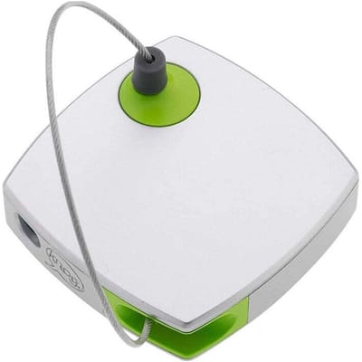 Merkloos Intrekbaar Fiets Diefstal Alarm Slot - 90cm Staalkabel