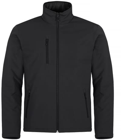 Clique Padded Softshell Jacket 0200954 - Zwart - L