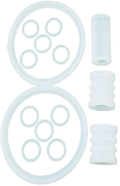 Dailygoods- Afdichtingsring Set - 10x Kleine O-Ringen - 2x Grote O-Ringen - Duurzaam Voedselkwaliteit - Geschikt voor IJs Machines - Vervangend Onderdeel - O-ring